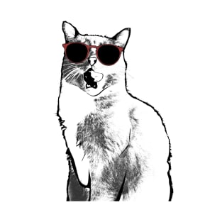 Cool cat with sunglasses T-Shirt