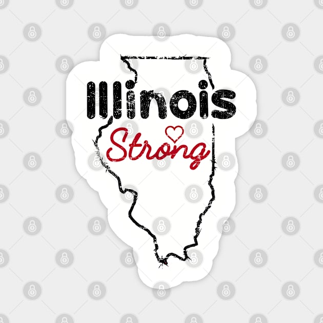 Illinois Strong Magnet by UranusArts