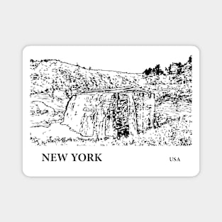 New York USA Magnet