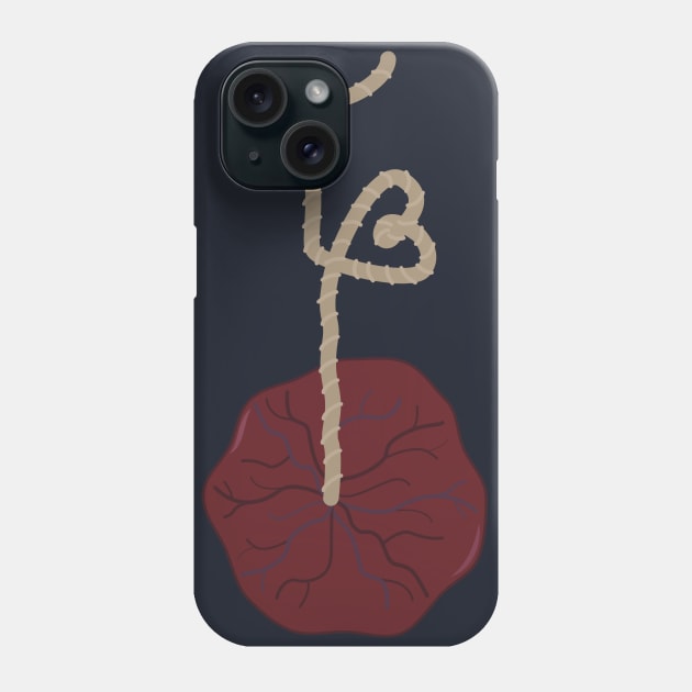 Placenta Heart Phone Case by midwifesmarket