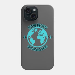 Discover The World Phone Case