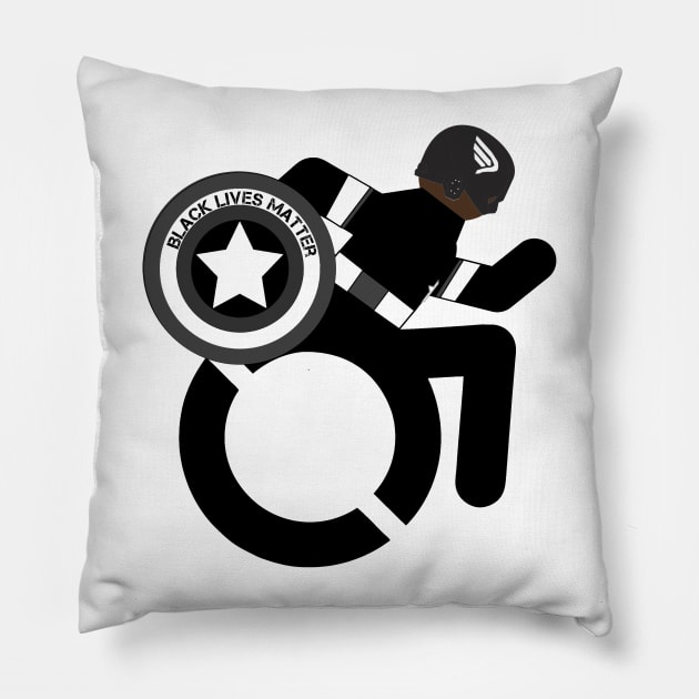 Rolling America (Black Lives Matter) Pillow by RollingMort91