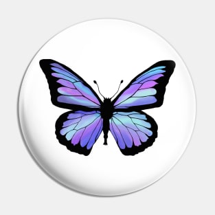Cool Color Butterfly Pin