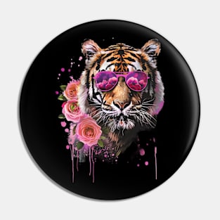 Tiger Color Studies Pin