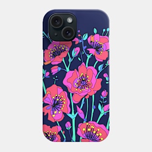 Poppy ornament Phone Case