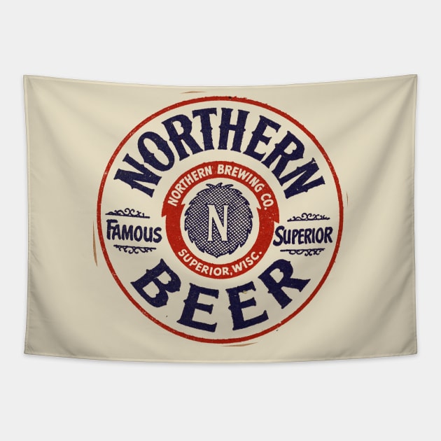 Northern Brewery Tapestry by MindsparkCreative
