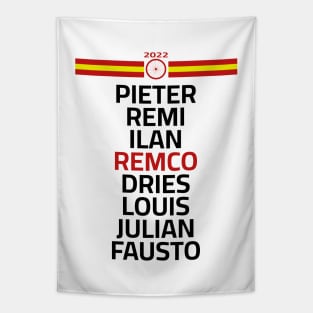 Remco Evenepoel Team Victory - La Vuelta 2022 Tapestry