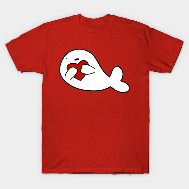 Discover Valentine Baby Harp Seal - Seal - T-Shirt