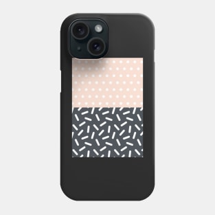 Random Geo - Dots and Dashes Phone Case