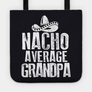 Nacho Average Grandpa Vintage Tote