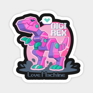 Love Machine T-Rex - Dinosaur Magnet