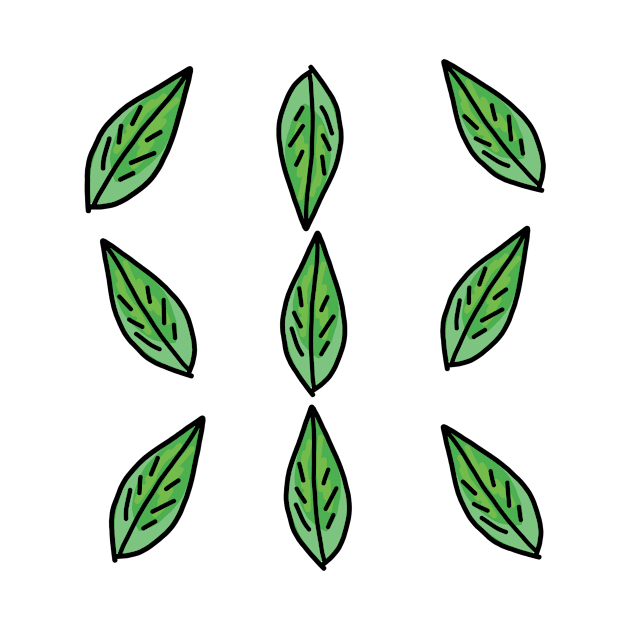 leaf pattern sheet by anto R.Besar