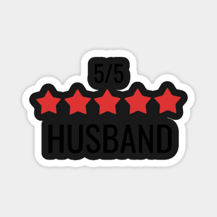 5 Star Husband Review Magnet
