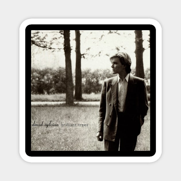 David Sylvian Brilliant Trees 1 Album Cov Magnet by asheribtllo