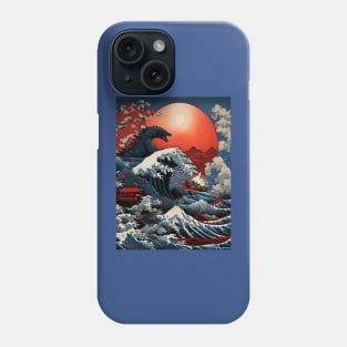 Kanagawa Monster Phone Case