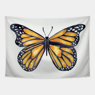 Orange Butterfly Tapestry