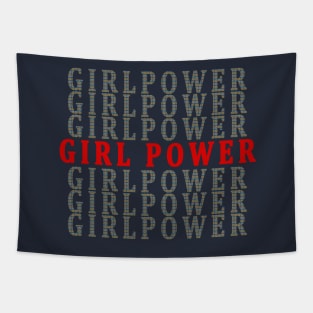 GIRL POWER WOMEN'S T-SHIRT Tapestry