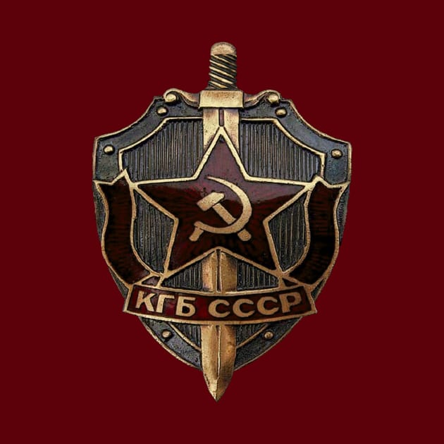 Soviet KGB Badge Transparent Background by Hellacious Designs