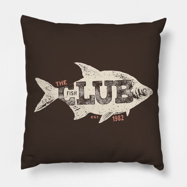 The Fish Club Pillow by barrettbiggers