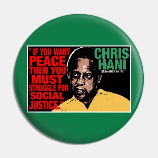 CHRIS HANI Pin