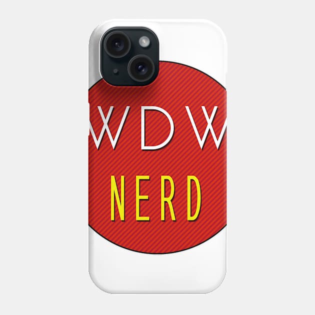 WDW Nerd Logo Phone Case by WDW_Nerd