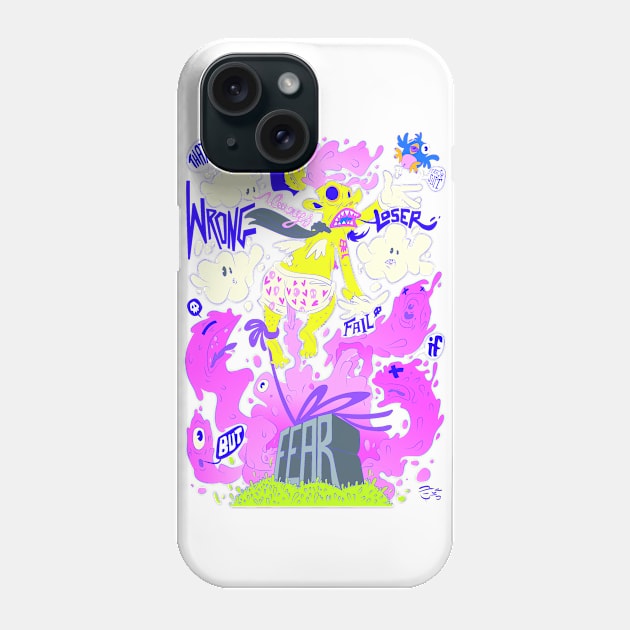 Fear Phone Case by teocato
