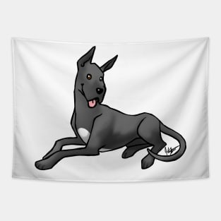 Dog - Great Dane - Black Tapestry