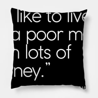 Picasso about richness Pillow