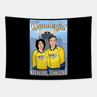 Mr & Mrs. Wonderful Tapestry