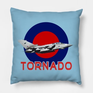 RAF Tornado in RAF roundel blue Pillow