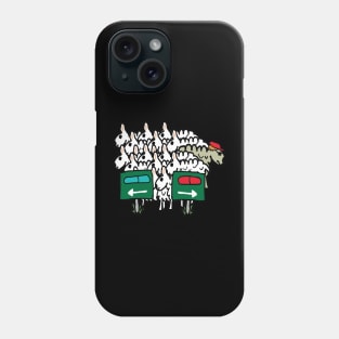 Red Pill Sheep Phone Case