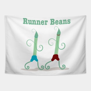Runner Beans Tapestry