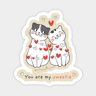 Sweetie valentine's day Magnet