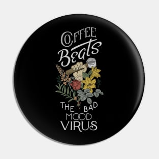 Coffee Beats Pin