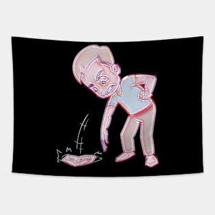 Daddy angry Tapestry