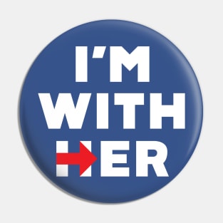 Lesbian Marriage - I'm With Her R Pin