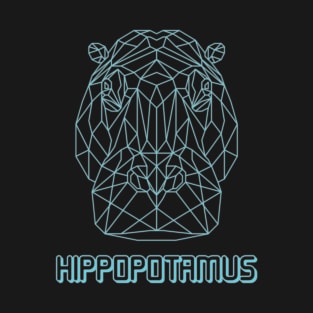 geometric hippopotamus T-Shirt