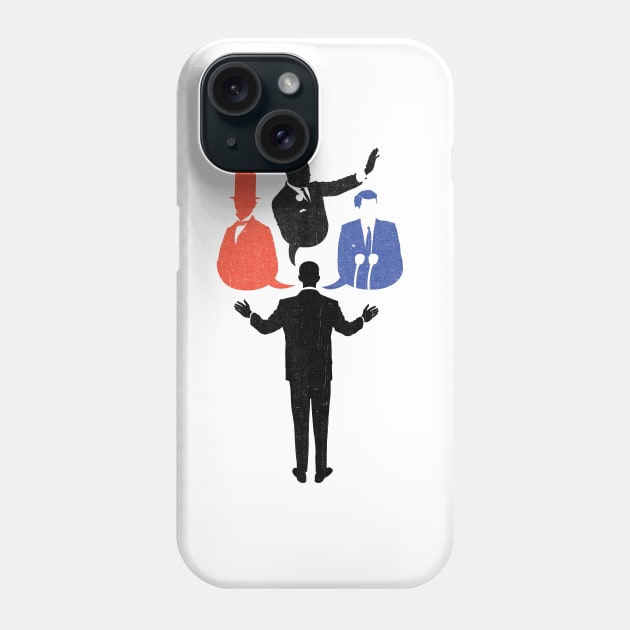 President Speech Phone Case by Neil Webb | Illustrator