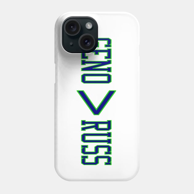 Geno better than Russ Phone Case by Retro Sports