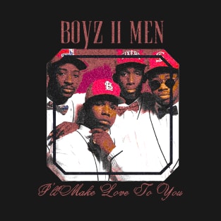 Vintage Boyz II - Men 1994 R&B Retro T-Shirt