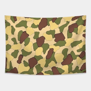 Military Camouflage Army Green Camo Pattern Tapestry