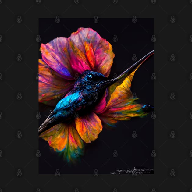 Magical Hummingbirds - Wonders of Fantasy by Design-by-Evita