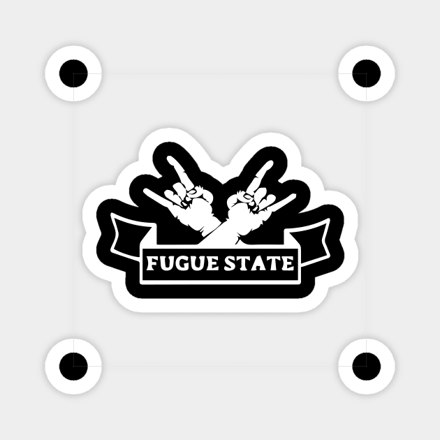 Fugue State Dark Shirt Magnet by 3Legs4Wheels