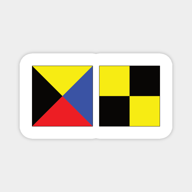 ZULU LIMA Signal Flags I Don't Understand Zulu TeePublic