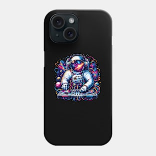 ny Astronaut Dj Electronic Music Galaxy Outer Space Phone Case