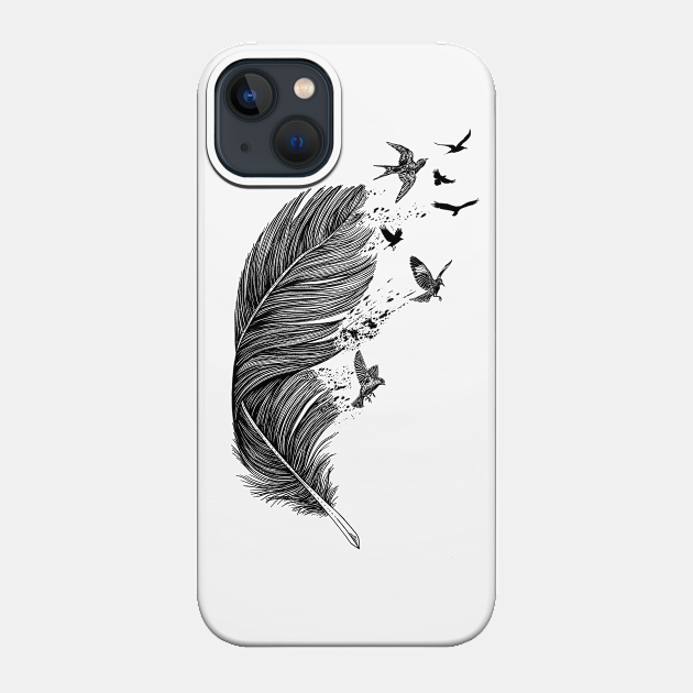 Fly Away - Birds - Phone Case