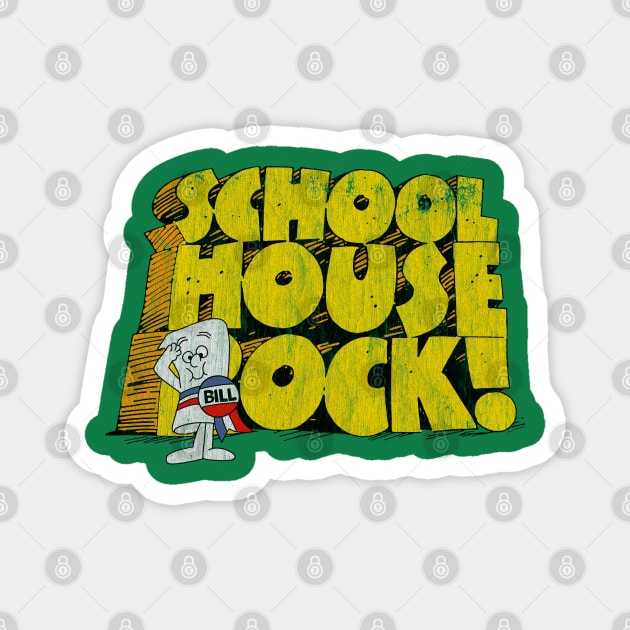 Distressed Schoolhouse Rock Magnet by OniSide