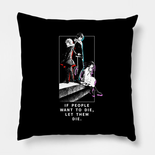 Noragami quote Pillow by SirTeealot