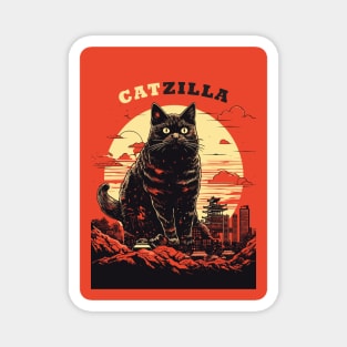 Catzilla Magnet