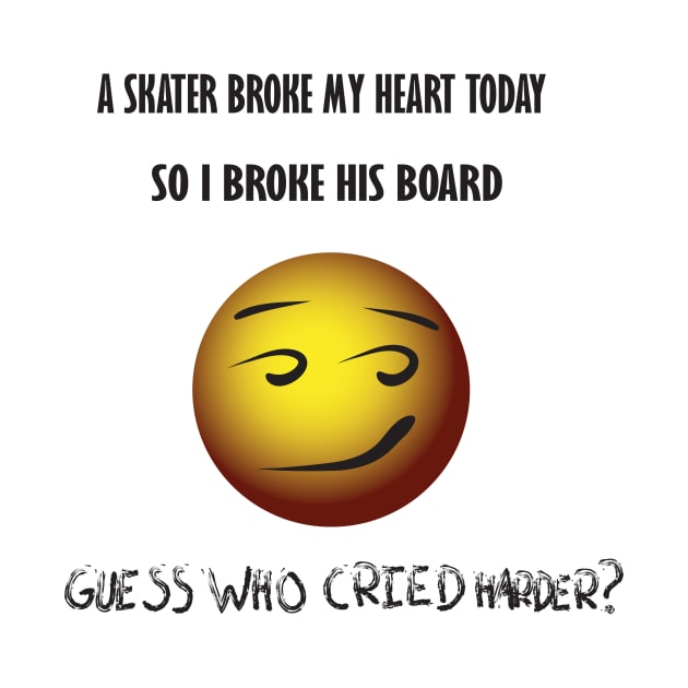 A skater broke my heart today by SwissDevil